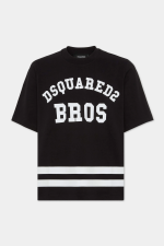 Black Short Sleeve Milano Tee Shirt