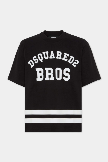 Black Short Sleeve Milano Tee Shirt