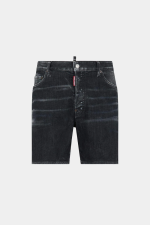 Black Clean Wash Marine Shorts
