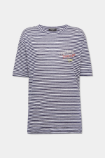 Breezy Fit Striped Dsquared T-Shirt