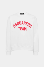 Cool Fit Dsquared2 Team Crewneck White