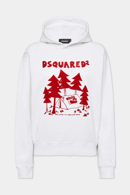 Destroyed Just Right Fit DSQ2 Hoodie