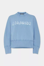Dsquared2 Blue Womens Sweatshirts