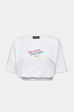 Dsquared2 Women Gathered Relax Fit T-Shirt