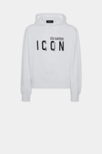 DSQUARED2 Icon Cool Fit Hoodie White