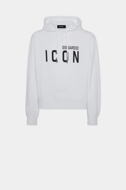 DSQUARED2 Icon Cool Fit Hoodie White
