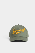 Dsquared2 Logo Embroidered Baseball Green Cap