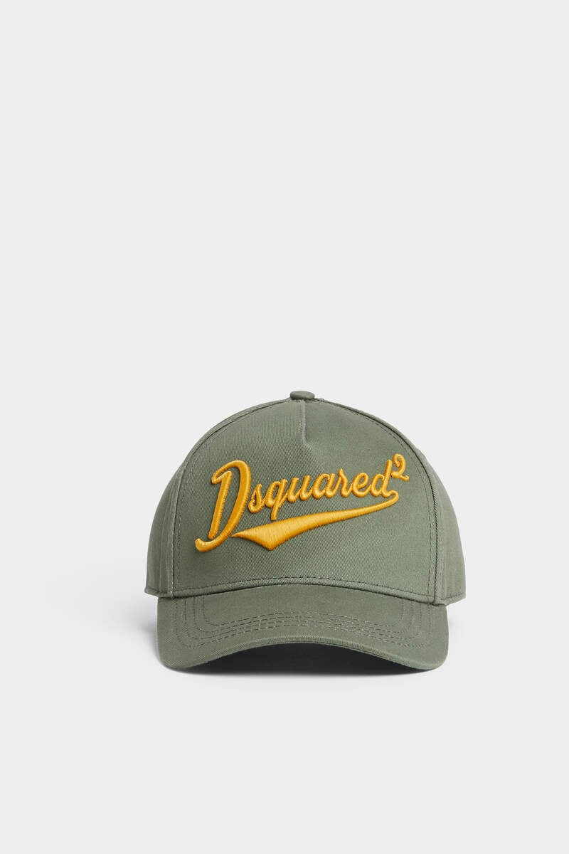 Dsquared2-Logo-Embroidered-Baseball-Green-Cap.webp Dsquared2 Logo Embroidered Baseball Green Cap