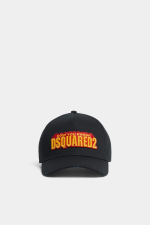 Dsquared2 Slogan Baseball Cap Black