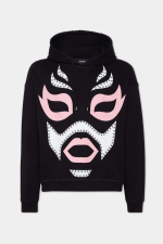 DSQUARED2 Wash Relax Fit Mask Hoodie