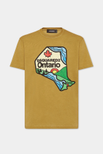 Dyed Cool Fit Map Shiffon Shirt