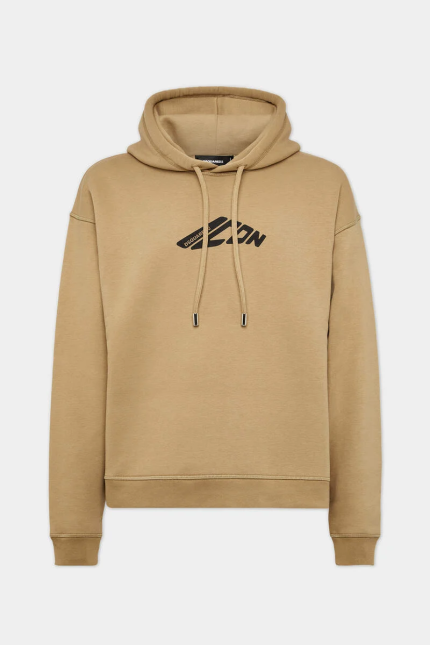 Icon Khaki Hoodie DSQUARED2