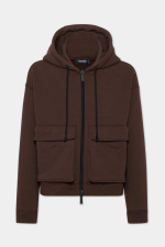 Balloon Cargo DSQUARED2 Zip Up Hoodie