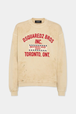 Relax Fit Dirty Crewneck