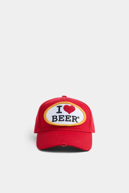 Souvenir From Canada Baseball Cap Red