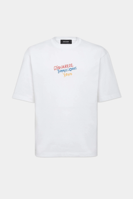 Summer Lovers Loose Fit DSquared2 T Shirt