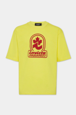 Yellow Invicta Dsqured2 D2 T Shirt