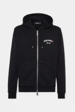 DSQUARED2 Zipped Hoodie Black