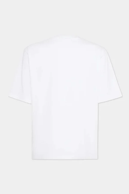DSQ2 Loose Fit Club T-shirt White
