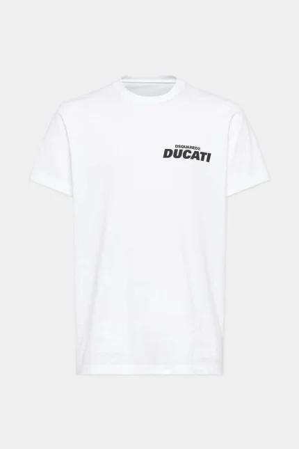 Ducati x D2 Loose Fit T-shirt White