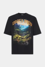 Loose Fit Canada T-Shirt Black