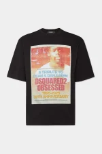 Loose Fit Fashion Show Black T-shirt