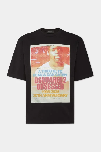 Loose Fit Fashion Show Black T-shirt
