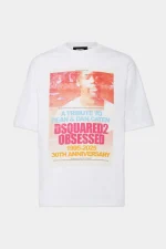 Loose Fit Fashion Show White T-shirt