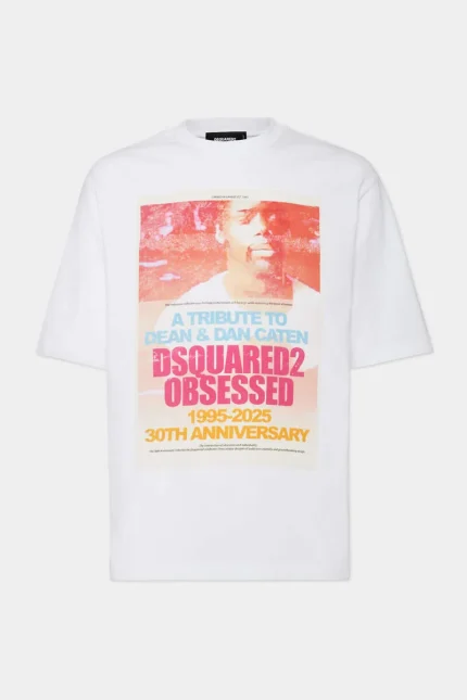 Loose Fit Fashion Show White T-shirt