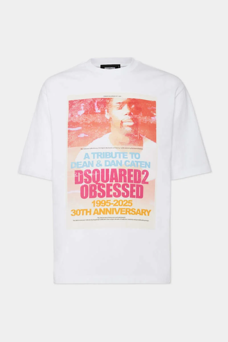 Loose Fit Fashion Show White T-shirt Loose Fit Fashion Show White T-shirt