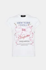 Vaquera x D2 Cup Sleeves T-shirt White